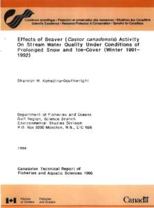 Zoology / Biology / Americas / Fur trade / Beavers / North American Beaver