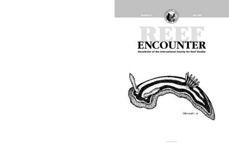 Reef Encounter 25, July[removed]MEMBERSHIP The annual subscription for individual membership of ISRS is currently US$70, provided renewal payments are made by 1st March each year. Individual and Family Members receive the 