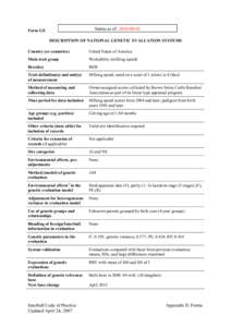 Code of practice for the routine international genetic evaluation of dairy bulls at the Interbull Centre