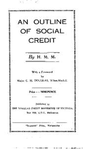 THE STANDPOINT OF THE NEW ECONOMISTS The people must realise t h a t t h e old gospel of scarcltyt h a t the necessaries of life a r e strictly limited by Naturewhich is still being preached to-day is no longer applicab