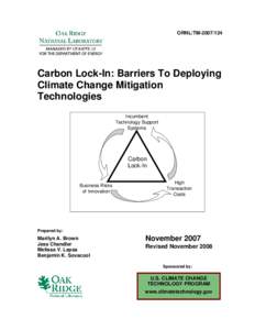 Microsoft Word - Barriers Cover_TOC_ExecSum revised_Nov08.doc