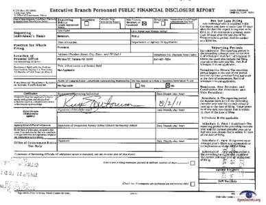 r278(Rev.o3nooo> C.F.R. Part 2634 ·.s. Office of Government Ethics Executive Branch Personnel PUBLIC FINANCIAL DISCLOSURE REPORT