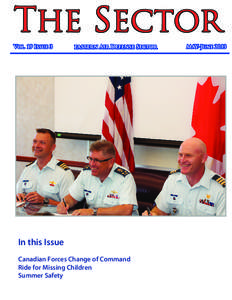 The Sector Vol. 19 Issue 3 eastern Air Defense Sector  In this Issue