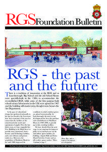 RGSFoundationBulletin RGS - the past and