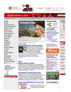 LA Daily News - Home  Page 1 of 4 Article Search Search Dailynews.c