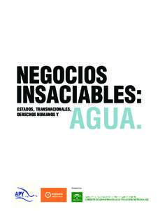 ESTADOS, TRANSNACIONALES, DERECHOS HUMANOS Y financia  Esta publicación ha sido realizada con el apoyo financiero de la Agencia