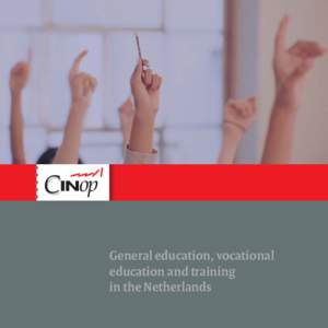 General education, vocational education and training in the Netherlands post-graduate university