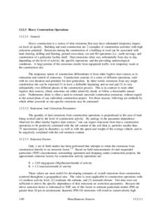 Air dispersion modeling / Smog / AP 42 Compilation of Air Pollutant Emission Factors / United States Environmental Protection Agency / Chemical engineering / Environmental engineering / Emission intensity / Dust / Emission spectrum / Air pollution / Pollution / Atmosphere