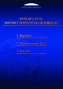 Bank of Latvia Monthly Newsletter October 2013