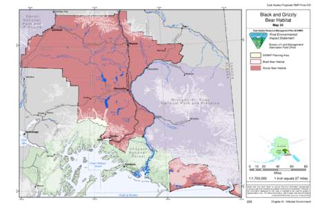 East Alaska Proposed RMP/Final EIS 150°W 147°W  144°W