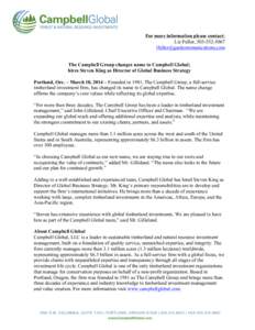 Campbell Global_Name Change Press Release_Final_031314