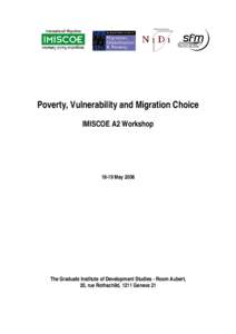 Microsoft Word - Poverty, Vulnerability, Mign Choice Geneva.doc