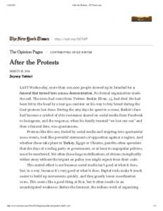 After the Protests - NYTimes.com http://nyti.ms/OCTJIP
