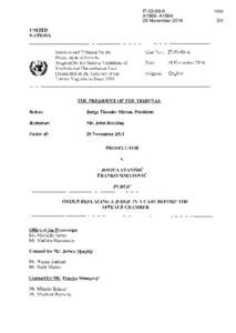 International Criminal Tribunal for the former Yugoslavia / International Criminal Tribunal for Rwanda / Law / Theodor Meron / Fausto Pocar
