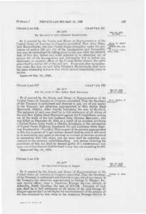 70 S T A T . ]  PRIVATE LAW 638-MAY 18, 1956 Private Law 636