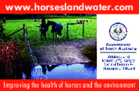 www.horseslandwater.com  Improving the health of horses and the environment 