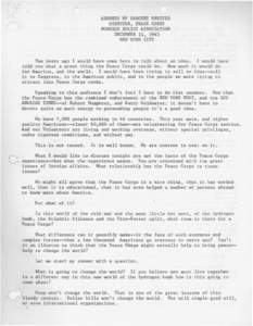 Corps / History of the United States / Politics of the United States / National Peace Corps Association / Ron Tschetter / Peace Corps / Presidency of John F. Kennedy / Foreign relations of the United States