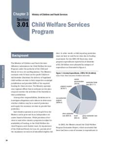 Chapter 3 Section Ministry of Children and Youth Services[removed]Child Welfare Services