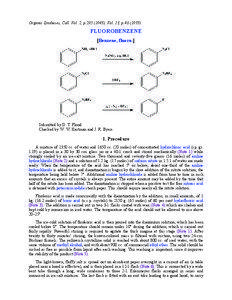 Fluorides / Mineral acids / Chlorides / Benzenediazonium chloride / Fluorobenzene / Diazonium compound / Aniline / Hydrofluoric acid / Nitrous acid / Chemistry / Aromatic compounds / Oxidizing agents