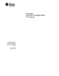 Open Travel Alliance / Sun Microsystems / ChorusOS / Man page / Operating system / SPARC / Tip / Unix / Computing / Computer architecture / Software