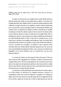 Isabel Pascual: “Un libro coherente con los 20 años de Moma Teatre” (9 págs.) Revista STICHOMYTHIA, [removed]ISSN[removed]