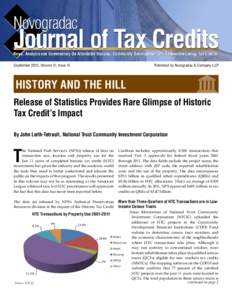 History and the Hill: Release of Statistics Provides Rare Glimpse of Historic Tax Credit’s Impact