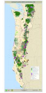 Northwest Forest Plan (NWFP) Land Allocations, [removed]° 125°  124°
