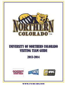 John W. Hancock / Colorado / University of Northern Colorado / Nottingham Field / Big Sky Conference / Butler–Hancock Sports Pavilion / Northern Colorado Bears / Sports in the United States / North Central Association of Colleges and Schools