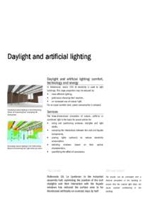 Sustainable building / Daylight / Architectural lighting design / Architecture / Lighting / Construction