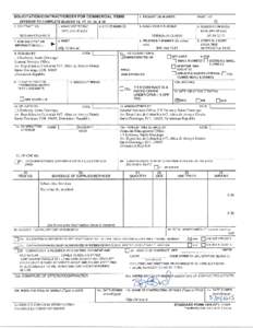 Embassy of the United States of America Santo Domingo, Dominican Republic May 19, 2015 SUBJECT:  Solicitation Number SDR860-15-Q-0010