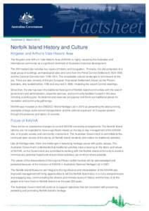 Norfolk Island - Factsheet