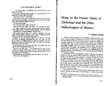 THE PSYCHEDELIC REVIEW · . . He looked again at the fleshless face on the pillow and saw that it was smiling.
