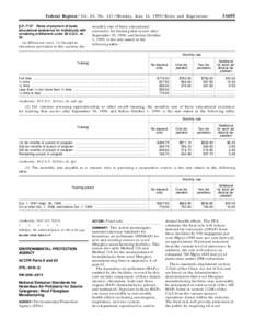 Federal Register / Vol. 64, No[removed]Monday, June 14, [removed]Rules and Regulations § [removed]Rates of payment of basic educational assistance for individuals with remaining entitlement under 38 U.S.C. ch. 34.