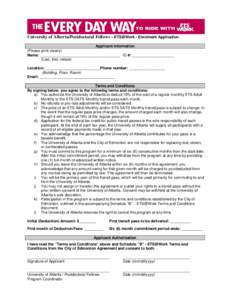 DRAFT ETS@Work Application Form POST DOC