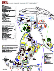 UMSL University of Missouri - St. Louis NORTH CAMPUS MAP Building _____________________________________________ Anheuser - Busch Ecology and Conservation Complex (ABE) 18