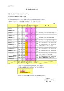 お客様各位  夏季休業のお知らせ 拝啓　貴社ますますご清栄のこととお喜び申し上げます。 日ごろは格別のご愛顧を賜り、お礼申し上げます。