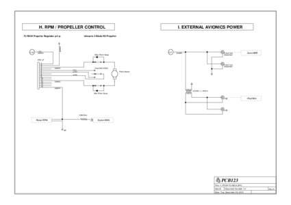 H. RPM / PROPELLER CONTROL  C18 +12V 20AWG