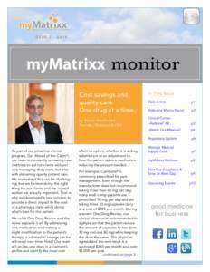 Issue 2, 2014  myMatrixx monitor