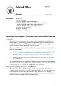 Microsoft Word - National-led Administration - Consultation and Operating Arrangements.docx