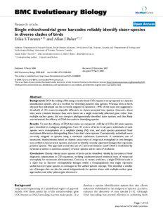 BMC Evolutionary Biology  BioMed Central