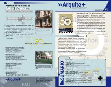 Agenda  Actividades del Mes de Diciembre lu