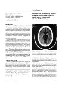 NOTA CLINICA F. Guirado Giménez, J. Montoya Villarroya1, M.J. Oliván del Cacho2, A. Playán Ariso1,