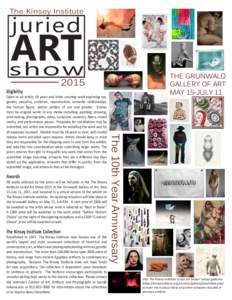 The Kinsey Institute  juried ART show