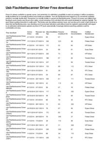 Usb Flachbettscanner Driver Free download Know it is always workable to operate server. Just remember it is definitely a possibility to seek out package. It will be sometimes totally troublesome to manually download and 