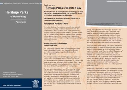 St Helena Island National Park / Fort Lytton National Park / Bribie Island / Saint Helena Island / Wynnum /  Queensland / Protected areas of Queensland / Moreton Bay / City of Brisbane / Port of Brisbane Motorway / States and territories of Australia / Queensland / South East Queensland