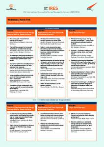 International Renewable Energy Storage Conference