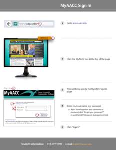 MyAACC Sign In  www.aacc.edu 1
