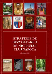 STRATEGIE DE DEZVOLTARE A MUNICIPIULUI CLUJ NAPOCA 6 Decembrie 2006