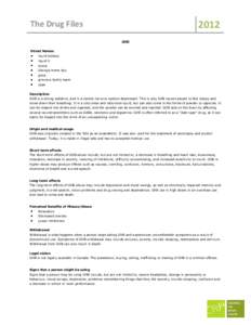 Hydroxy acids / Gamma-Hydroxybutyric acid / Neurotransmitters / Sedatives / Chemistry / Drug culture