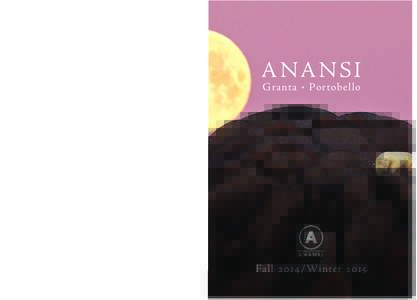 Anansi Publishes Very Good Fiction LYNN COADY Scotiabank Giller Prize Winner